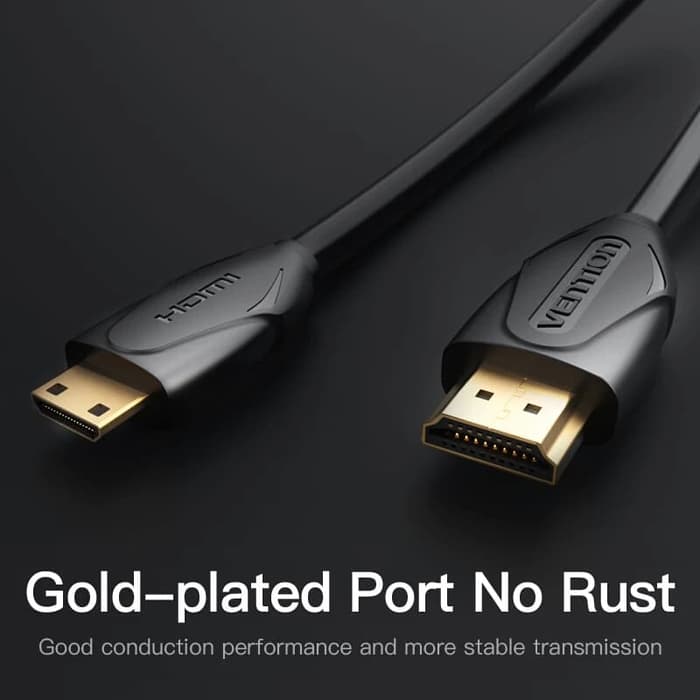 Vention Vention VAA-D02 Kabel Mini HDMI to HDMI Male - 1M Harga Rp 80.000 Toko Medan