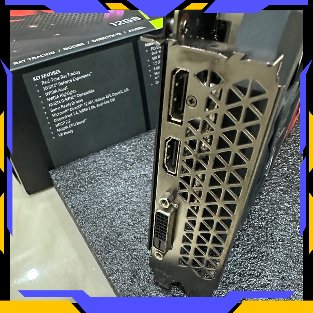 Colorful VGA COLORFUL GEFORCE RTX 2060 NB DUO-BATTLE-AX 12GB GDDR6 LIKE NEW Harga Rp 3.950.000 Toko Medan