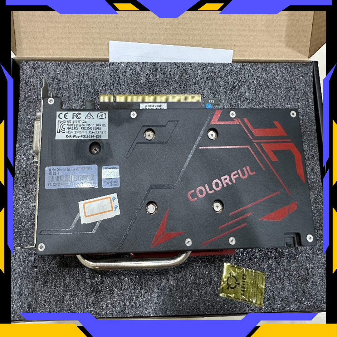 Colorful VGA COLORFUL GEFORCE RTX 2060 SUPER - BATTLE-AX 8GB GDDR6 LIKE NEW Harga Rp 3.150.000 Toko Medan