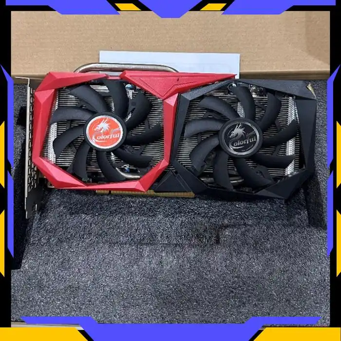 Colorful VGA COLORFUL GEFORCE RTX 2060 V2-V BATTLE-AX 6GB GDDR6 LIKE NEW Harga Rp 2.600.000 Toko Medan