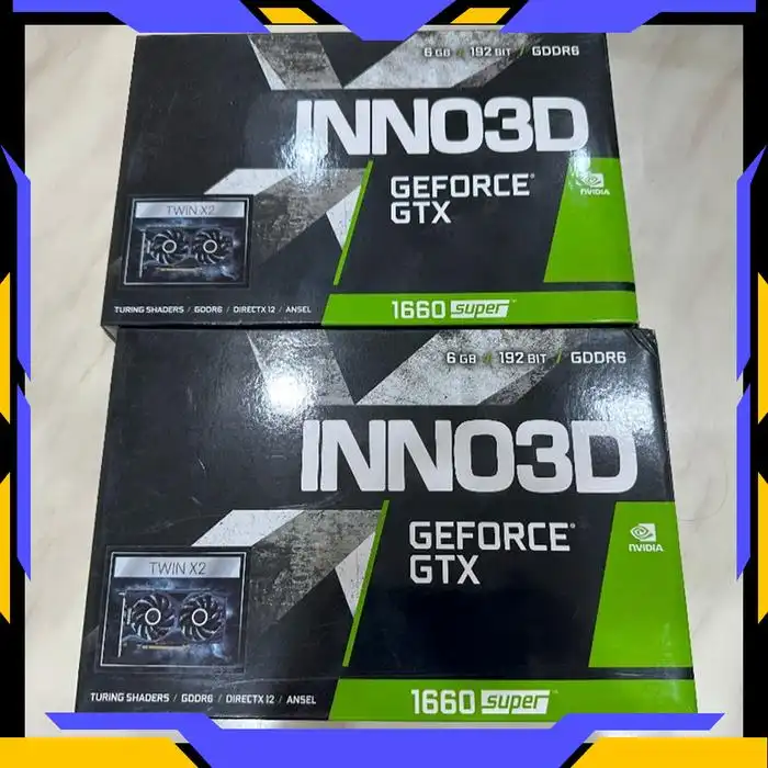 INNO3D VGA INNO3D RTX 2060 TWIN X2 192 BIT 6GB GDDR6 Nvidia Geforce LIKE NEW Harga Rp 2.750.000 Toko Medan