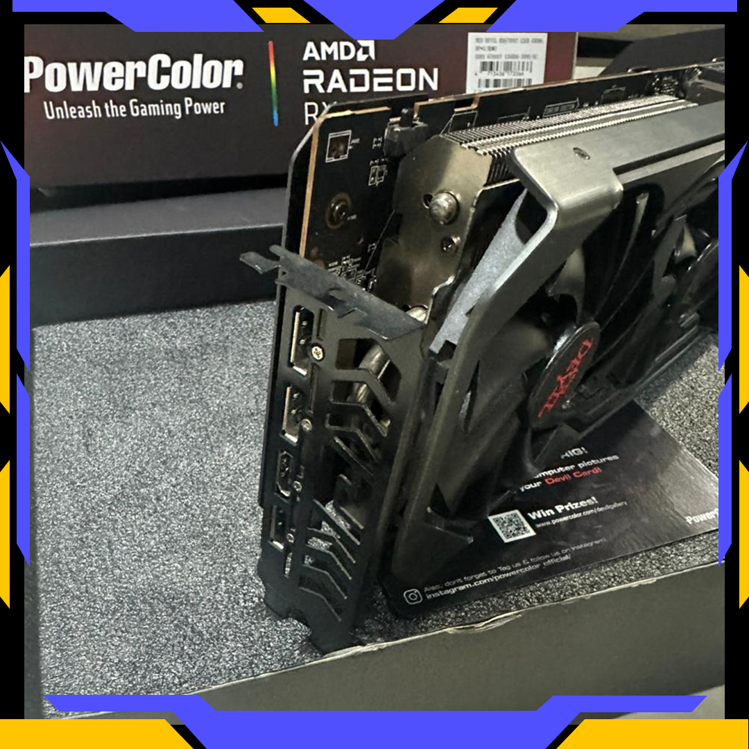 PowerColor VGA POWERCOLOR AMD RADEON RX 6700XT 12GB GDDR6 - 3 FAN LIKE NEW Harga Rp 4.500.000 Toko Medan