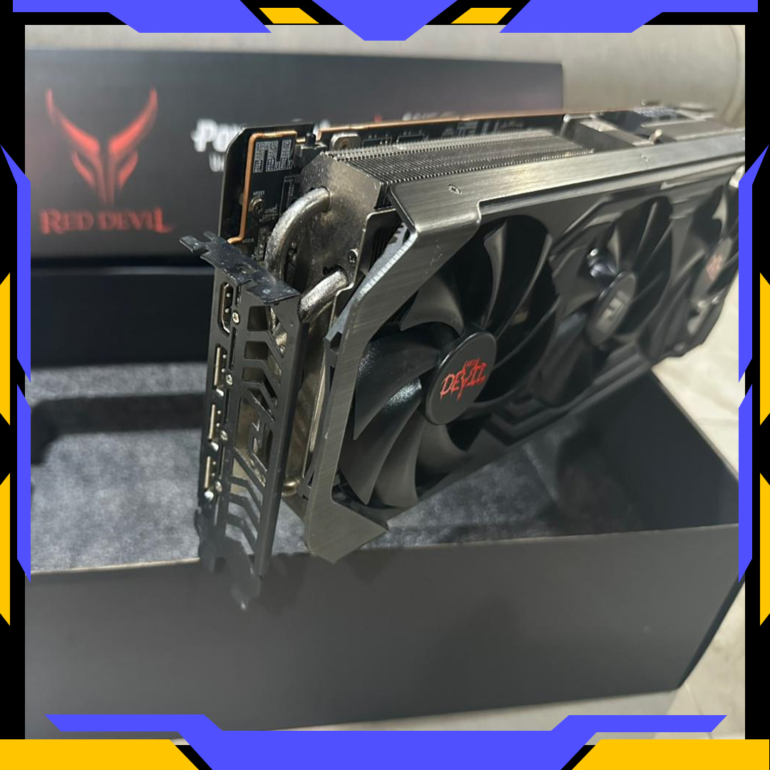PowerColor VGA POWERCOLOR AMD RADEON RX 6800XT 16GB DDR6 - 3 FAN LIKE NEW Harga Rp 5.400.000 Toko Medan