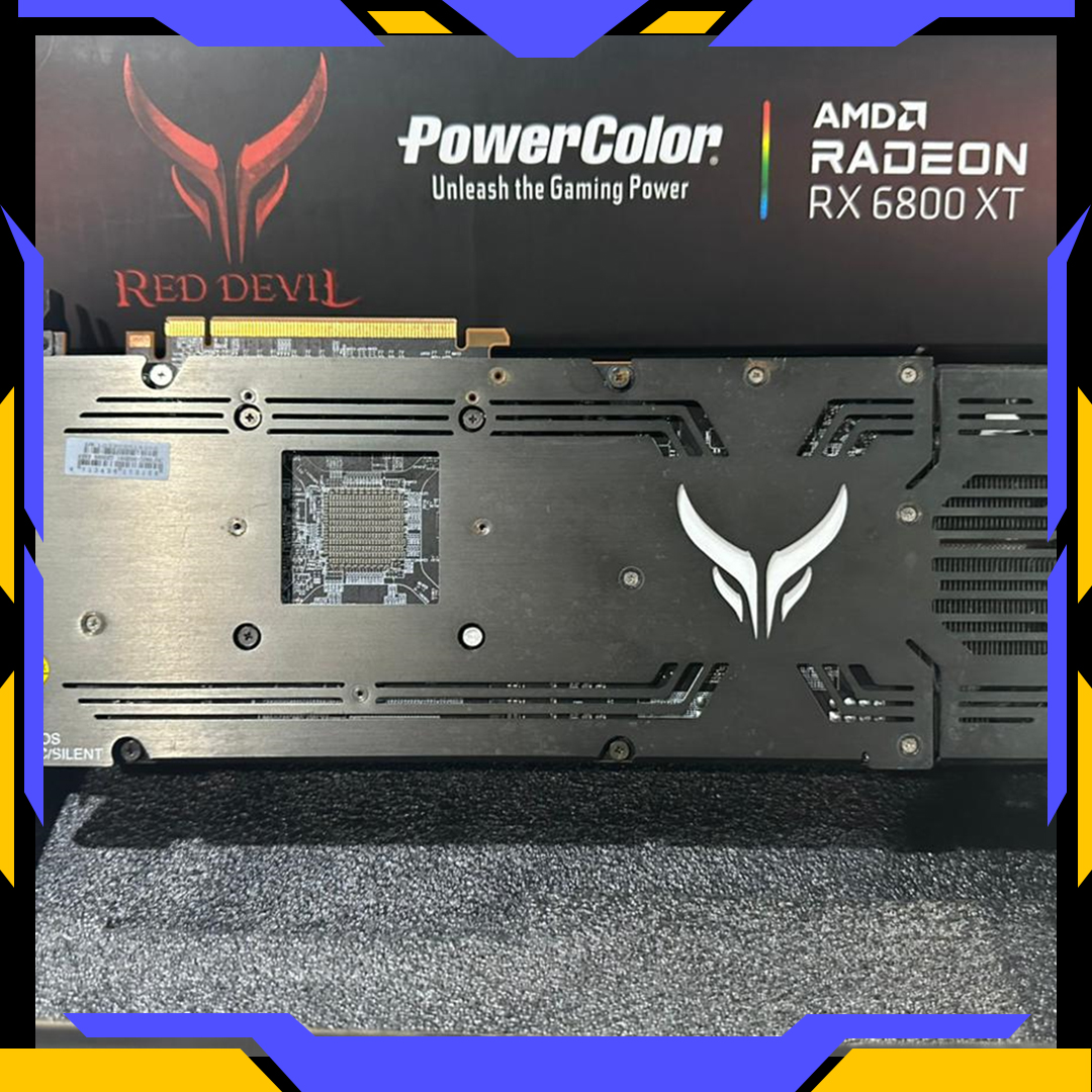 PowerColor VGA POWERCOLOR AMD RADEON RX 6800XT 16GB DDR6 - 3 FAN LIKE NEW Harga Rp 5.400.000 Toko Medan