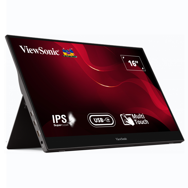 ViewSonic Viewsonic TD1655 - 16” Multi-Touch Portable Monitor | USB-C Harga Rp 4.299.000 Toko Medan