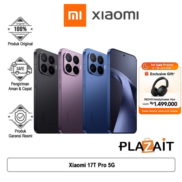 Xiaomi Xiaomi 17T Pro 5G 12GB/512GB - Garansi Resmi Harga Rp 12.699.000 Toko Medan