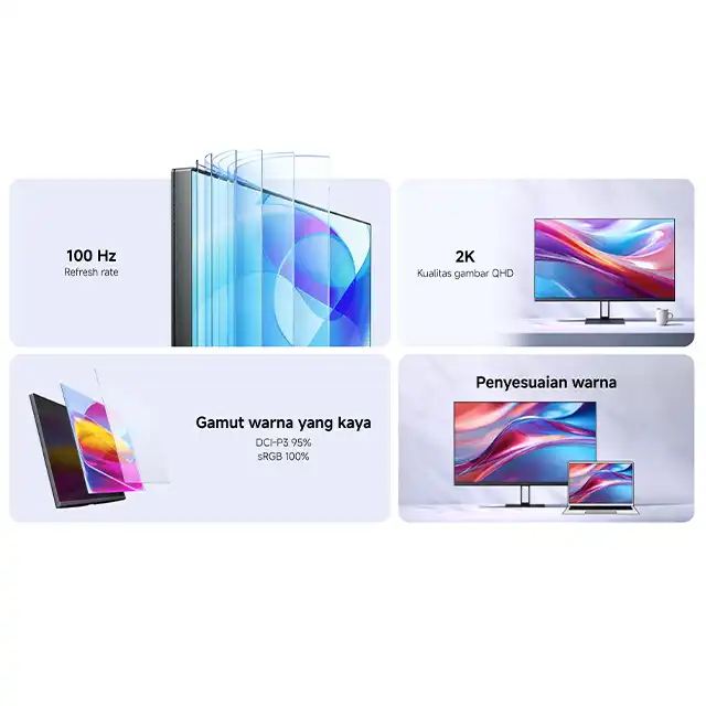 Xiaomi Xiaomi Monitor LED A27QI 27" 2K Harga Rp 1.899.000 Toko Medan