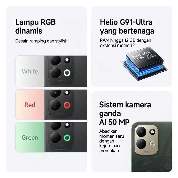 Xiaomi Xiaomi Redmi 17 LTE 4GB/128GB | 6GB/128GB | 6GB/256GB - Garansi Resmi Red Harga Rp 3.950.000 Toko Medan