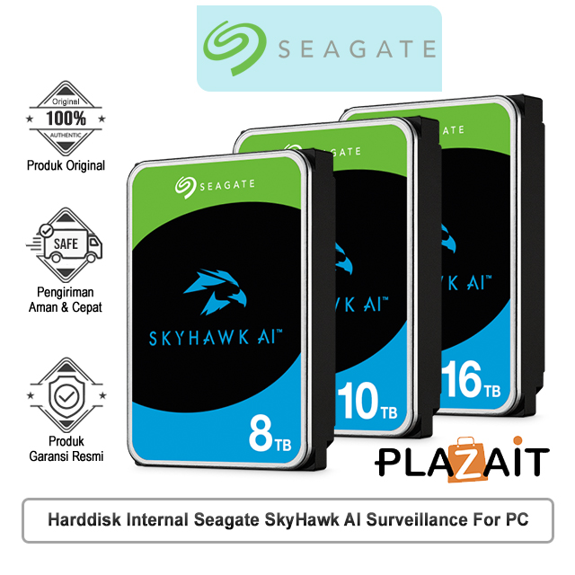 Harddisk Internal Seagate SkyHawk AI Surveillance For PC