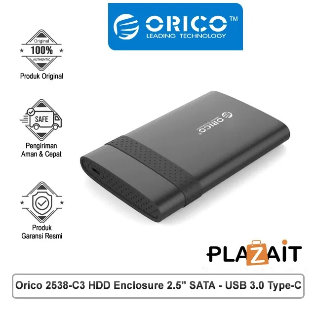 HDD Enclosure Orico Type C 2538C3 Black