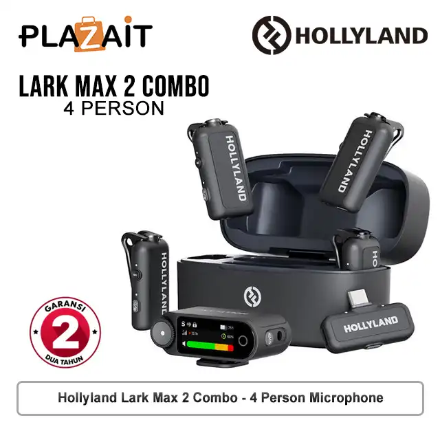 Hollyland Lark Max 2 Combo - 4 Person Microphone Wireless