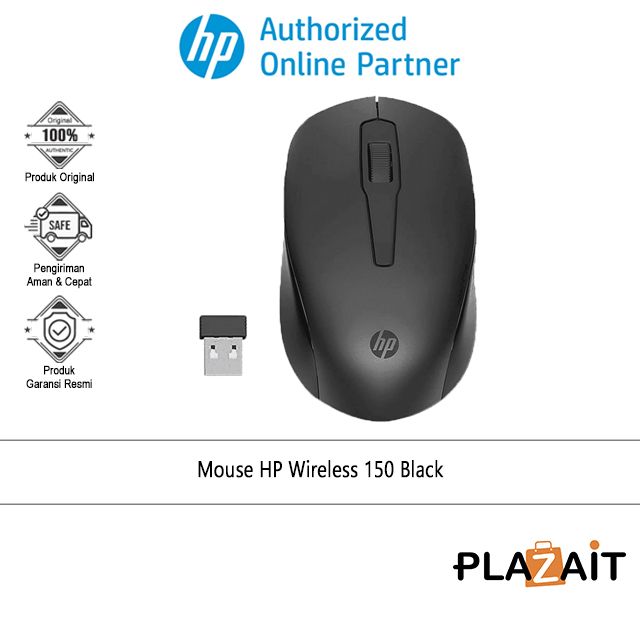 HP 150 Mouse Wireless Black