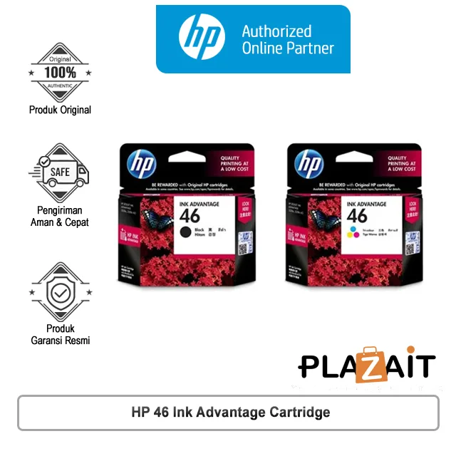 HP 46 Original Ink Advantage Cartridge