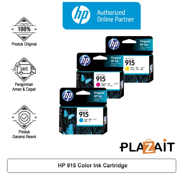 HP 915 Color Original Ink Cartridge