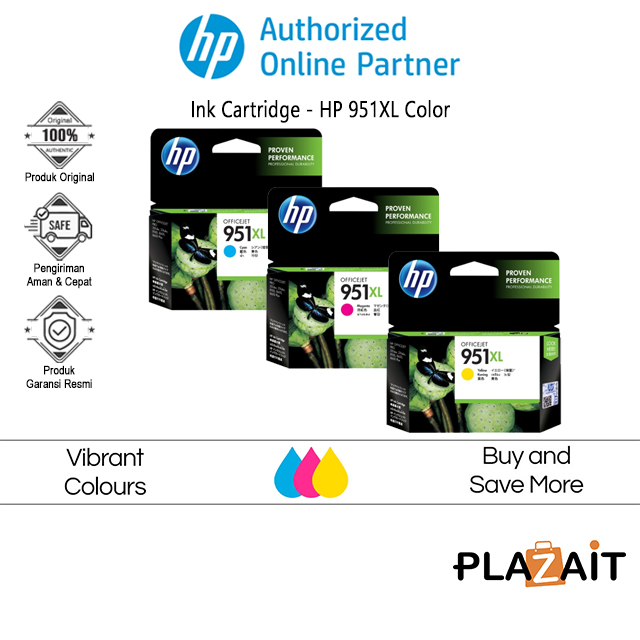 HP 951XL Color Original Ink Cartridge