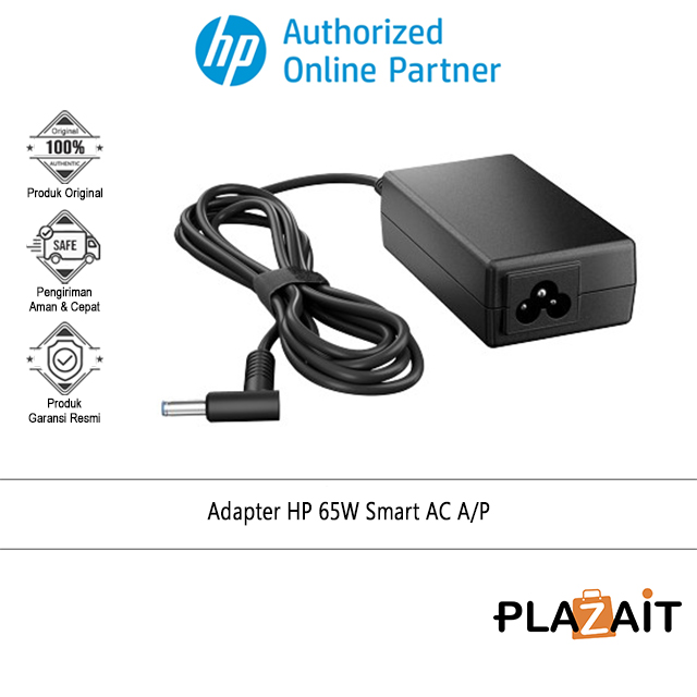 HP Adaptor 65W 4.5mm Smart Adapter Charger Laptop