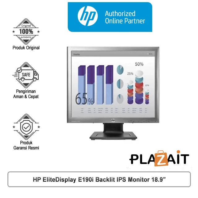 HP EliteDisplay E190i Backlit IPS Monitor 18.9" [E4U30AA]