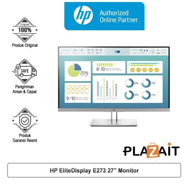 HP EliteDisplay E273 27" Monitor [1FH50AA]
