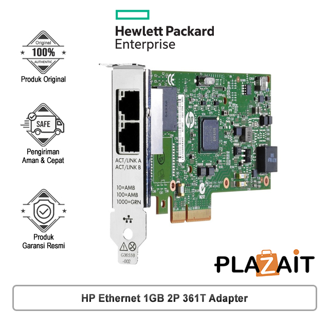 HP Ethernet 1GB 2P 361T Adapter [652497-B21]