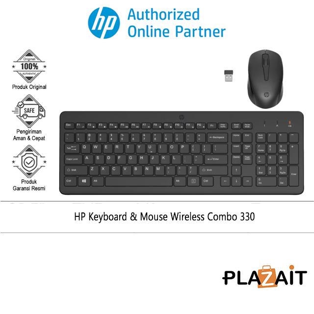 HP Keyboard & Mouse Wireless Combo 330