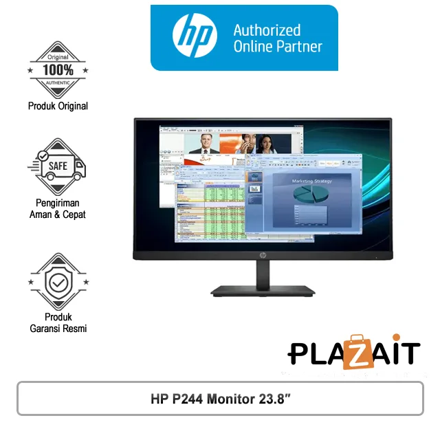 HP P244 Monitor 23.8" [5QG35AA]