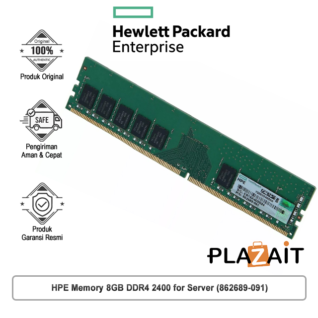 HPE Memory 8GB DDR4 2400 for Server (862689-091)