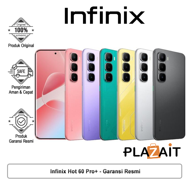 Infinix Hot 60 Pro+ 8GB/128GB | 8GB/256GB - Garansi Resmi