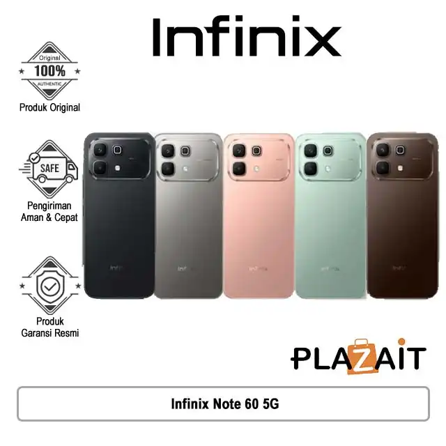 Infinix Note 60 5G 8GB/256GB - Garansi Resmi