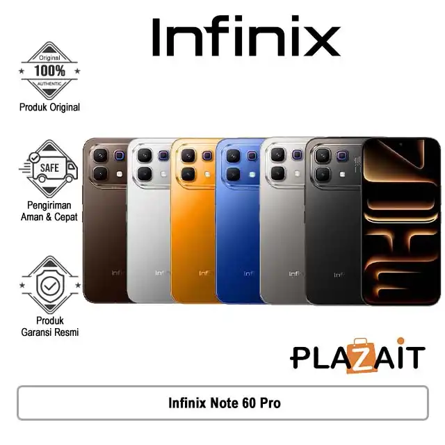 Infinix Note 60 Pro 5G 8GB/256GB | 12GB/256GB  - Garansi Resmi