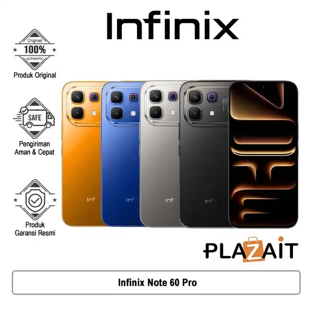 Infinix Note 60 Pro 5G 8GB/256GB | 12GB/256GB  - Garansi Resmi