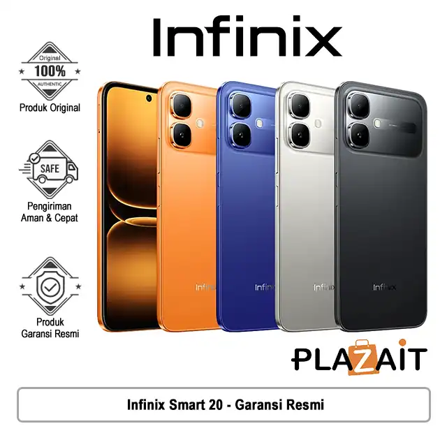 Infinix Smart 20 LTE 4/64GB | 4/128GB - Garansi Resmi
