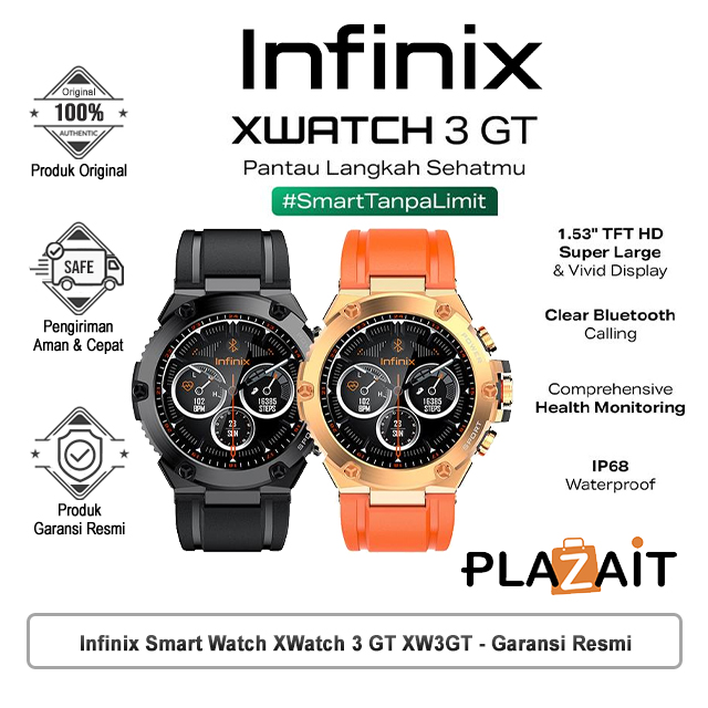 Infinix Smart Watch XWatch 3 GT XW3GT - Garansi Resmi