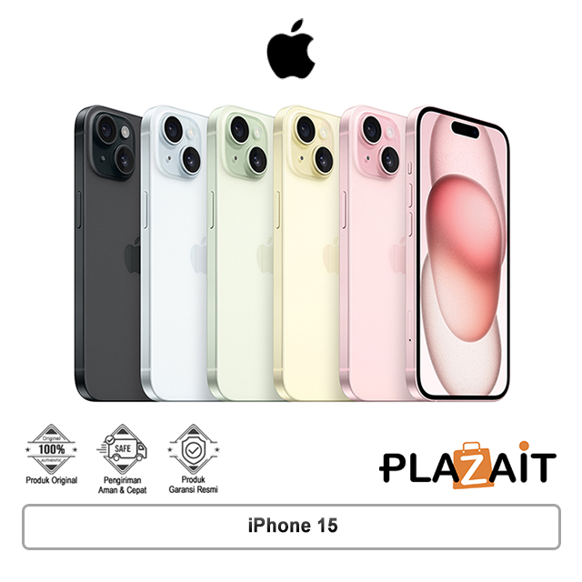 iPhone 15, Garansi Resmi TAM / iBOX / Digimap
