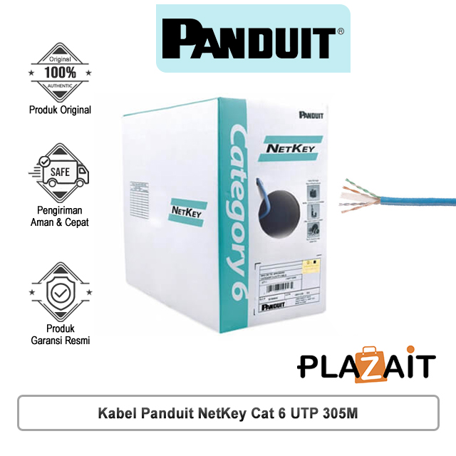 Kabel Panduit Net Key Cat 6 UTP 305M