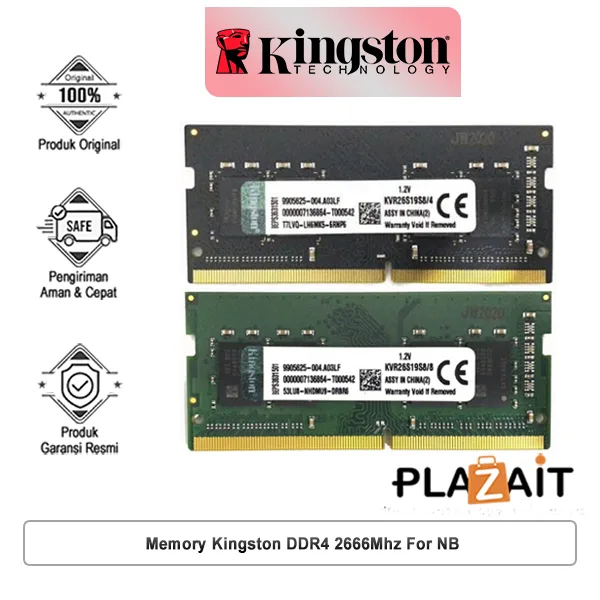 Kingston Memory DDR4 2666Mhz For NB