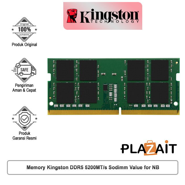 Kingston Memory DDR5 5200MT/s CL42 For NB