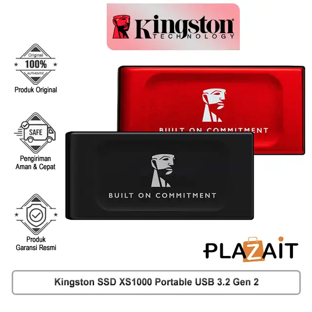 Kingston SSD XS1000 1TB Portable Eksternal USB 3.2 Gen 2