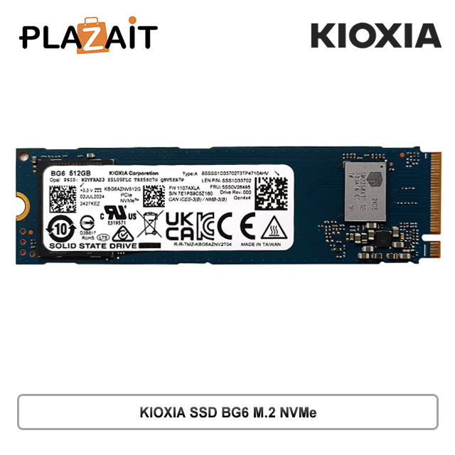 KIOXIA SSD BG6 M.2 NVMe - 512GB