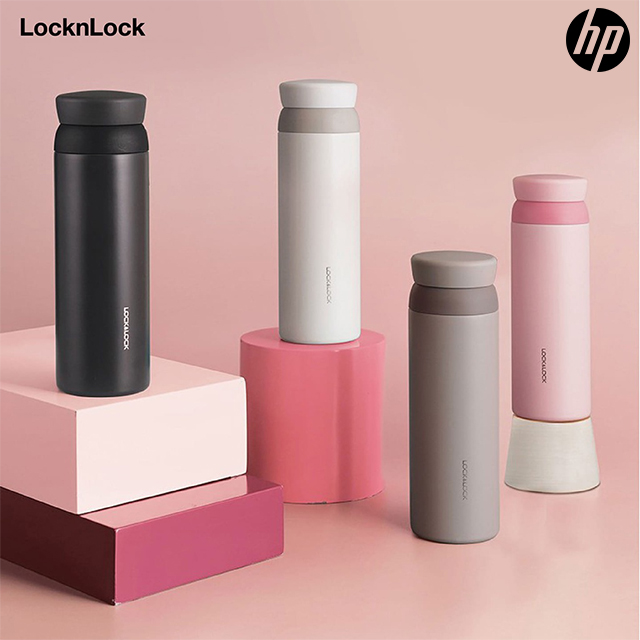 LocknLock Wanna Be Screw HP Tumbler 450ML - LHC4212