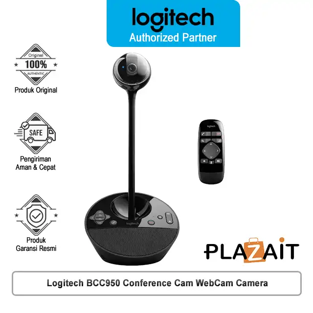 Logitech BCC950 Webcam Video Conference Cam Full HD