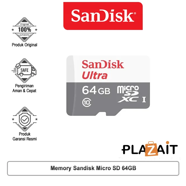 Memory Sandisk Micro SD 64GB (SDSQUNB-064G-GN3MN)