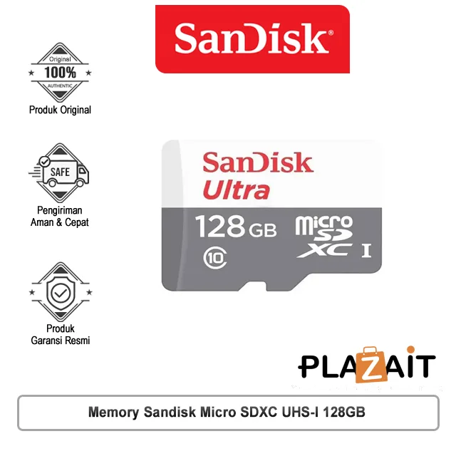 Memory Sandisk Micro SDXC UHS-I 128GB (SDSQUNR-128G-GN6MN)