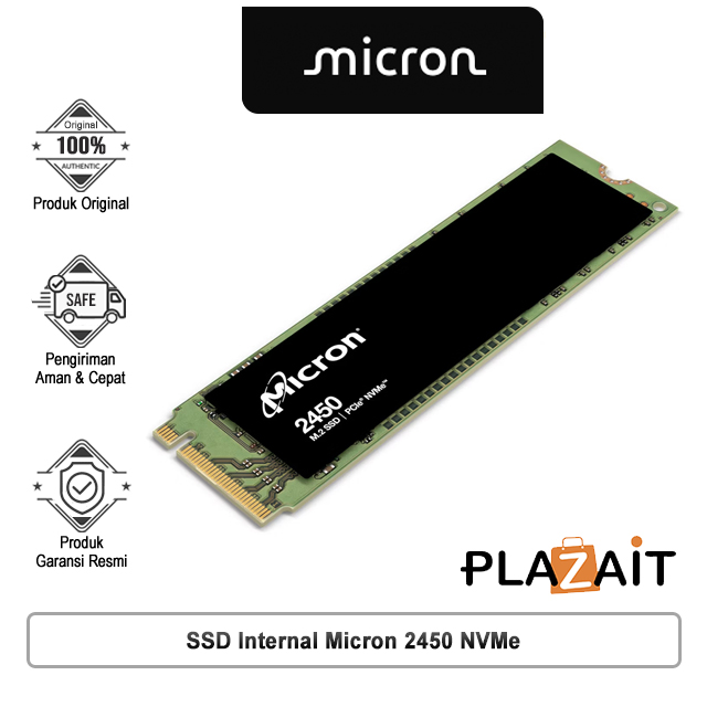 Micron 2450 SSD Internal NVMe 256GB