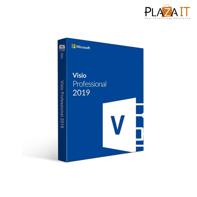 MICROSOFT Visio Pro 2019 32/64 Bit English EM DVD [D87-07410]