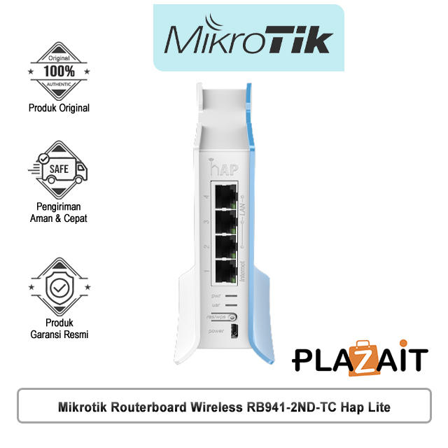 Mikrotik Routerboard Wireless RB941-2ND-TC Hap Lite
