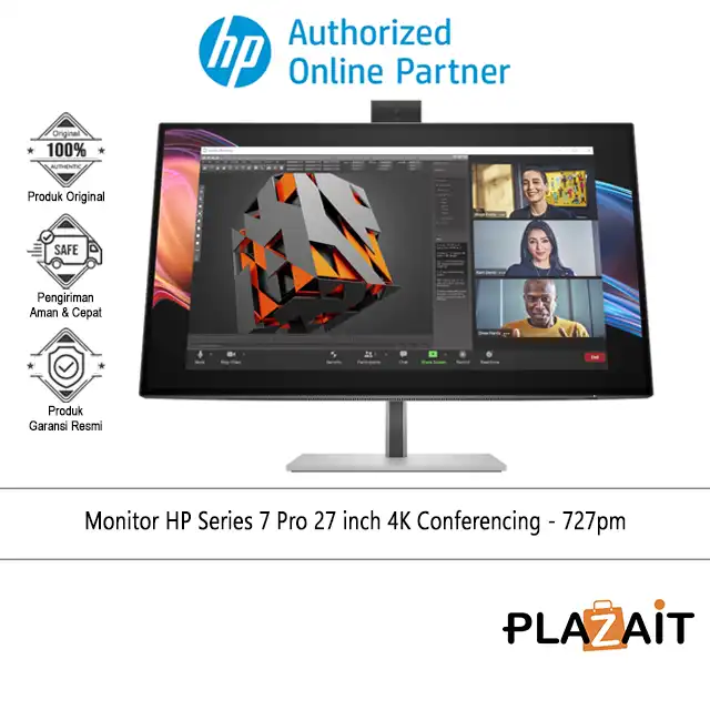 Monitor HP Series 7 Pro 27 inch 4K Conferencing - 727pm