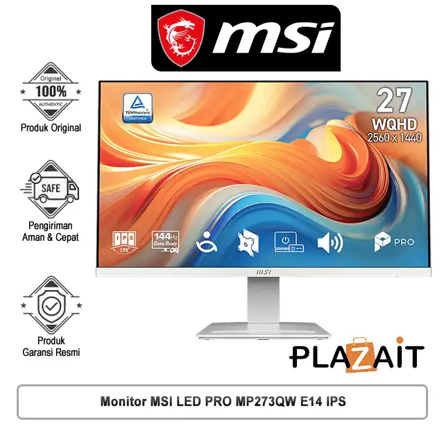 MSI Monitor LED PRO MP273QW E14 - WQHD 27" Inch