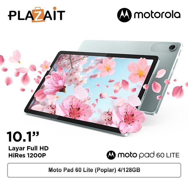 Moto Pad 60 Lite (Poplar) 4/128GB - Garansi Resmi