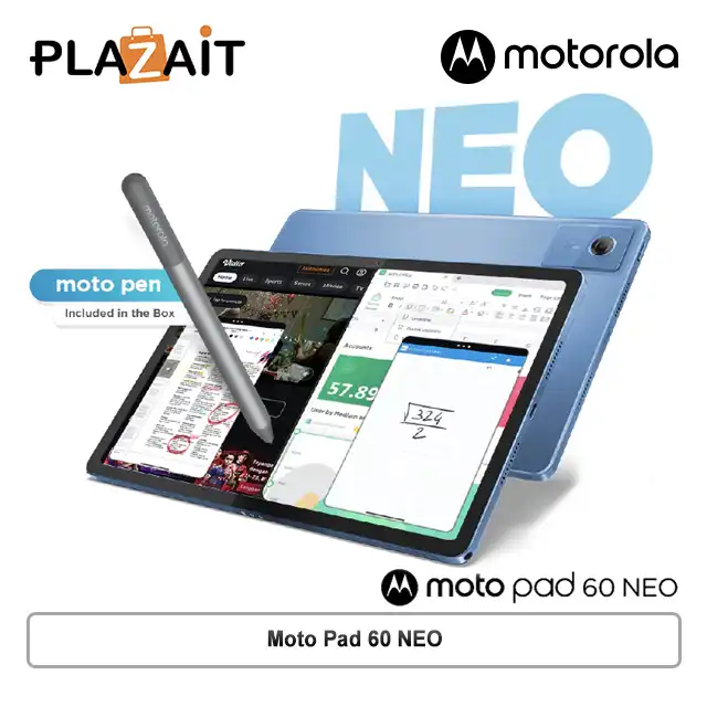 Moto Pad 60 NEO 4/128GB | 8/128GB | 8/256GB - Garansi Resmi