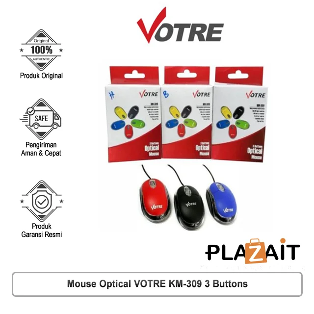 Mouse Optical VOTRE KM-309 3 Buttons